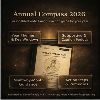Annual Compass 2026